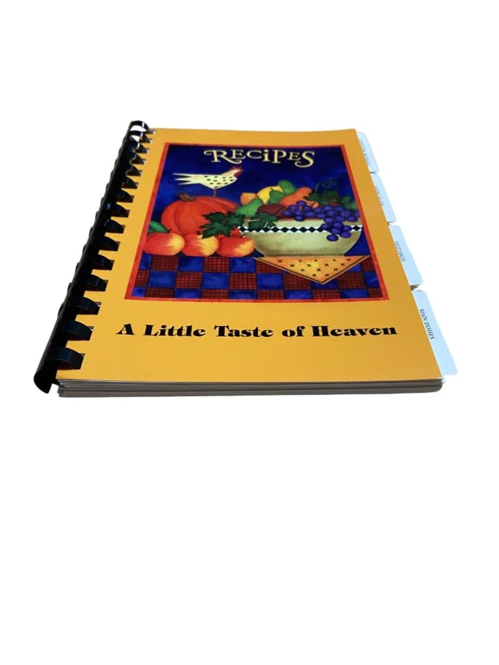A Little Taste of Heaven Cookbook Church Spiral Community Recipes SC Buck Creek